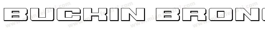 Buckin Bronc Title字体转换